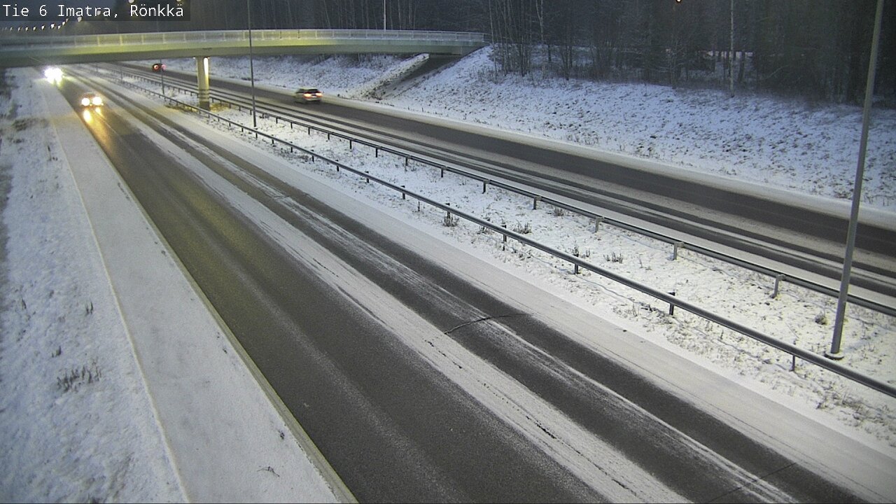 Weather Camera Image Road 6 Imatra, Rönkkä, Imatra, Etelä-Karjala