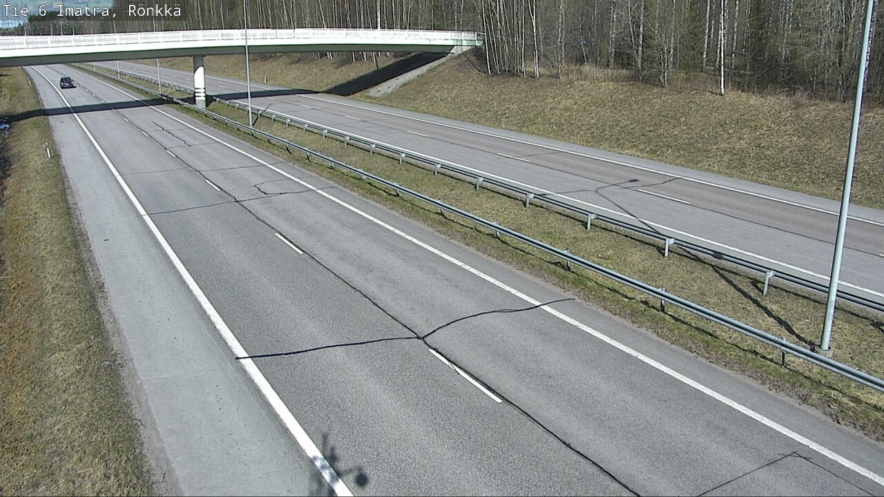 Weather Camera Image Road 6 Imatra, Rönkkä, Imatra, Etelä-Karjala