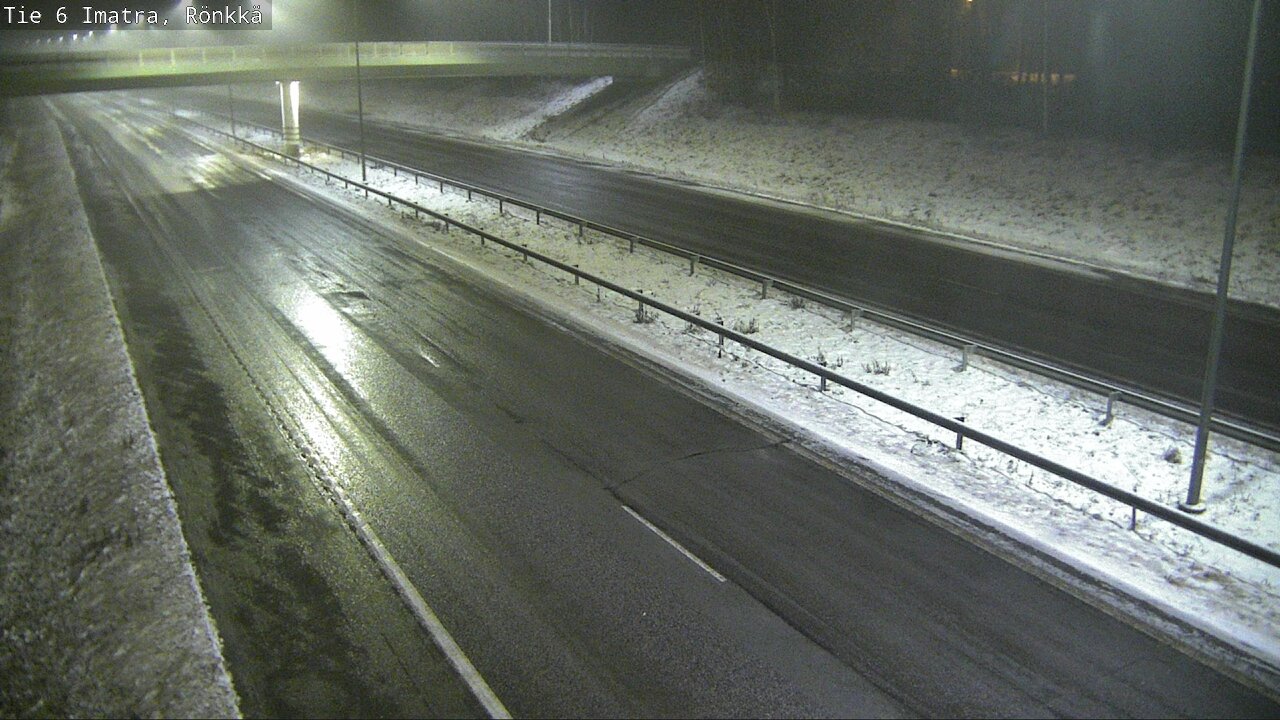 Weather Camera Image Road 6 Imatra, Rönkkä, Imatra, Etelä-Karjala