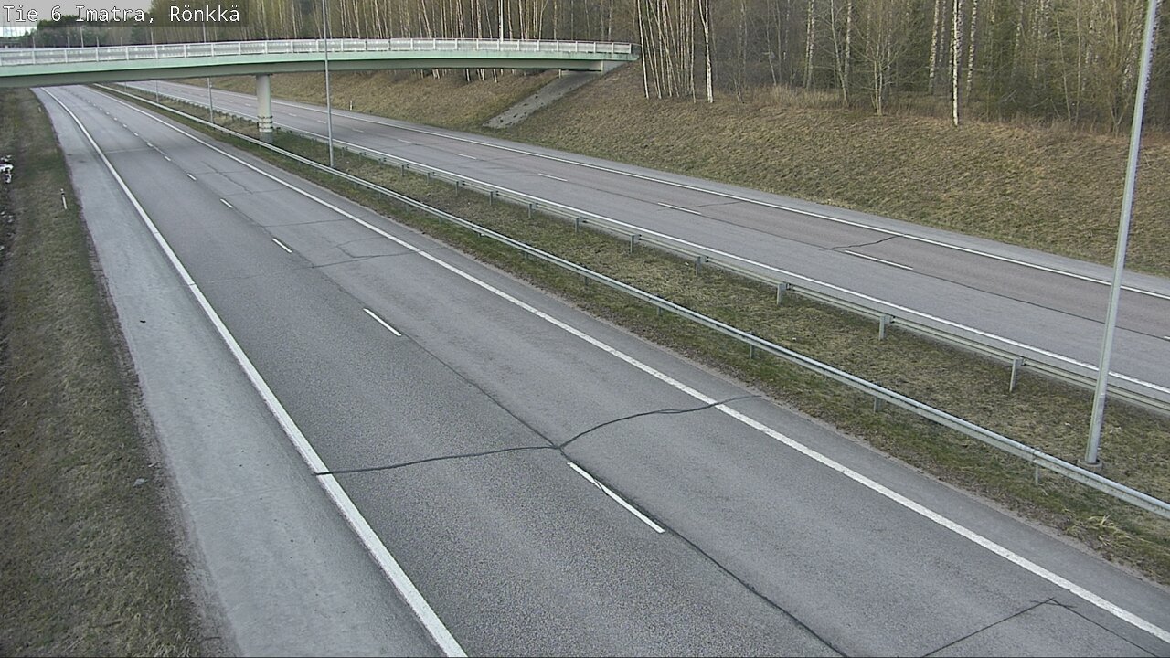 Weather Camera Image Road 6 Imatra, Rönkkä, Imatra, Etelä-Karjala