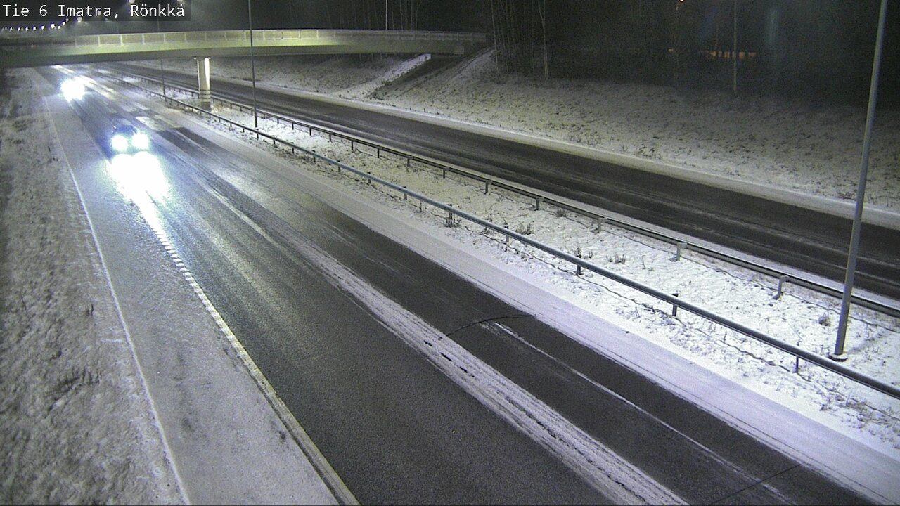 Weather Camera Image Road 6 Imatra, Rönkkä, Imatra, Etelä-Karjala