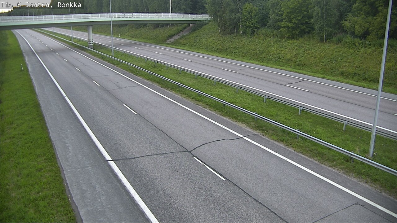Weather Camera Image Road 6 Imatra, Rönkkä, Imatra, Etelä-Karjala