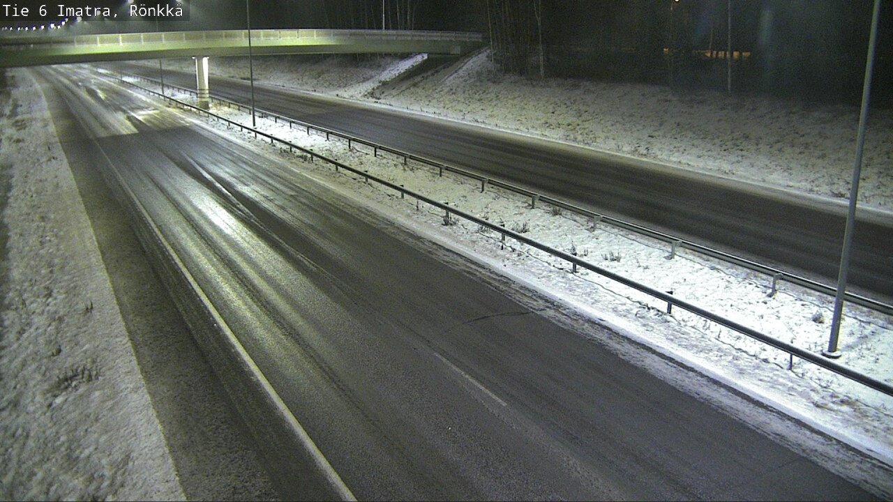 Weather Camera Image Road 6 Imatra, Rönkkä, Imatra, Etelä-Karjala