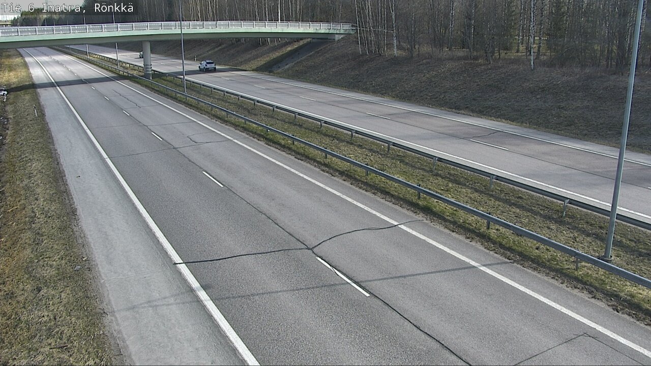 Weather Camera Image Road 6 Imatra, Rönkkä, Imatra, Etelä-Karjala