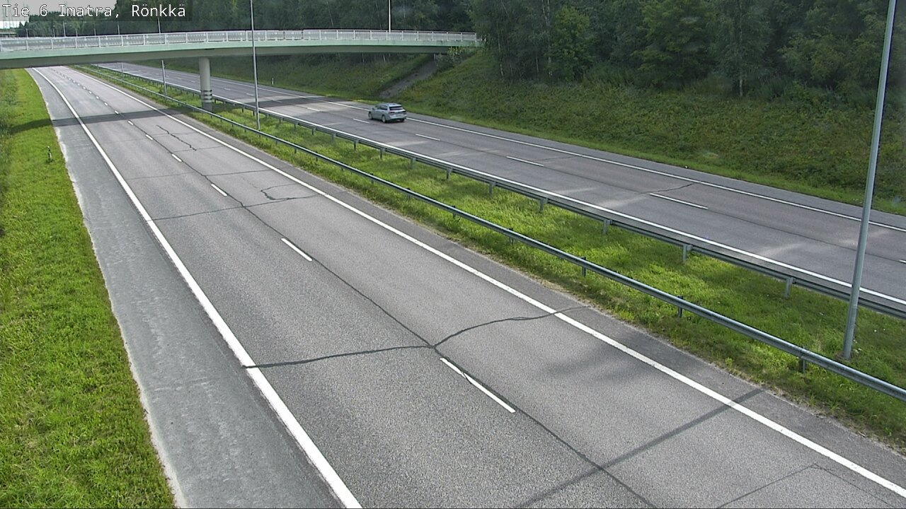 Weather Camera Image Road 6 Imatra, Rönkkä, Imatra, Etelä-Karjala
