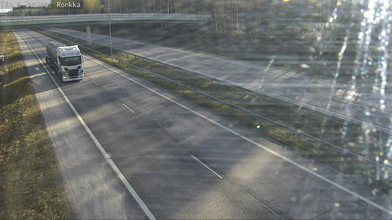 Weather Camera Image Väg 6 Imatra, Rönkkä, Imatra, Etelä-Karjala