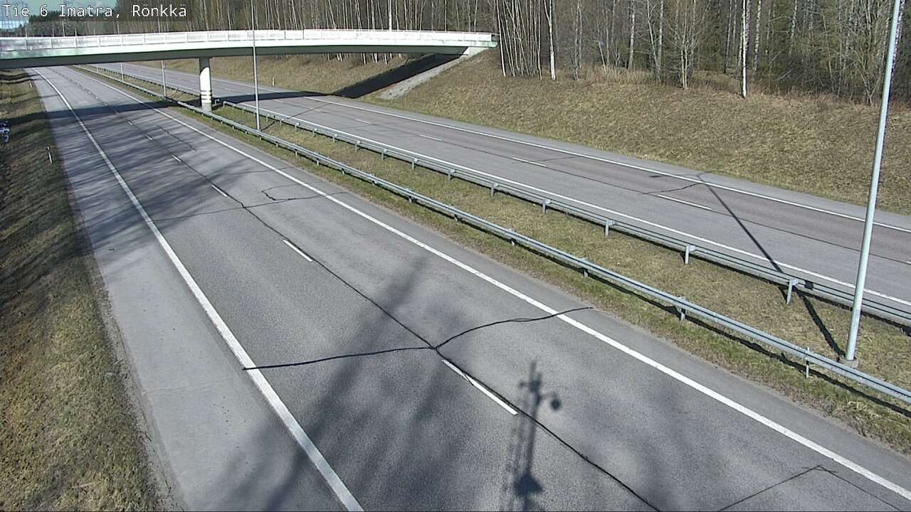 Weather Camera Image Road 6 Imatra, Rönkkä, Imatra, Etelä-Karjala