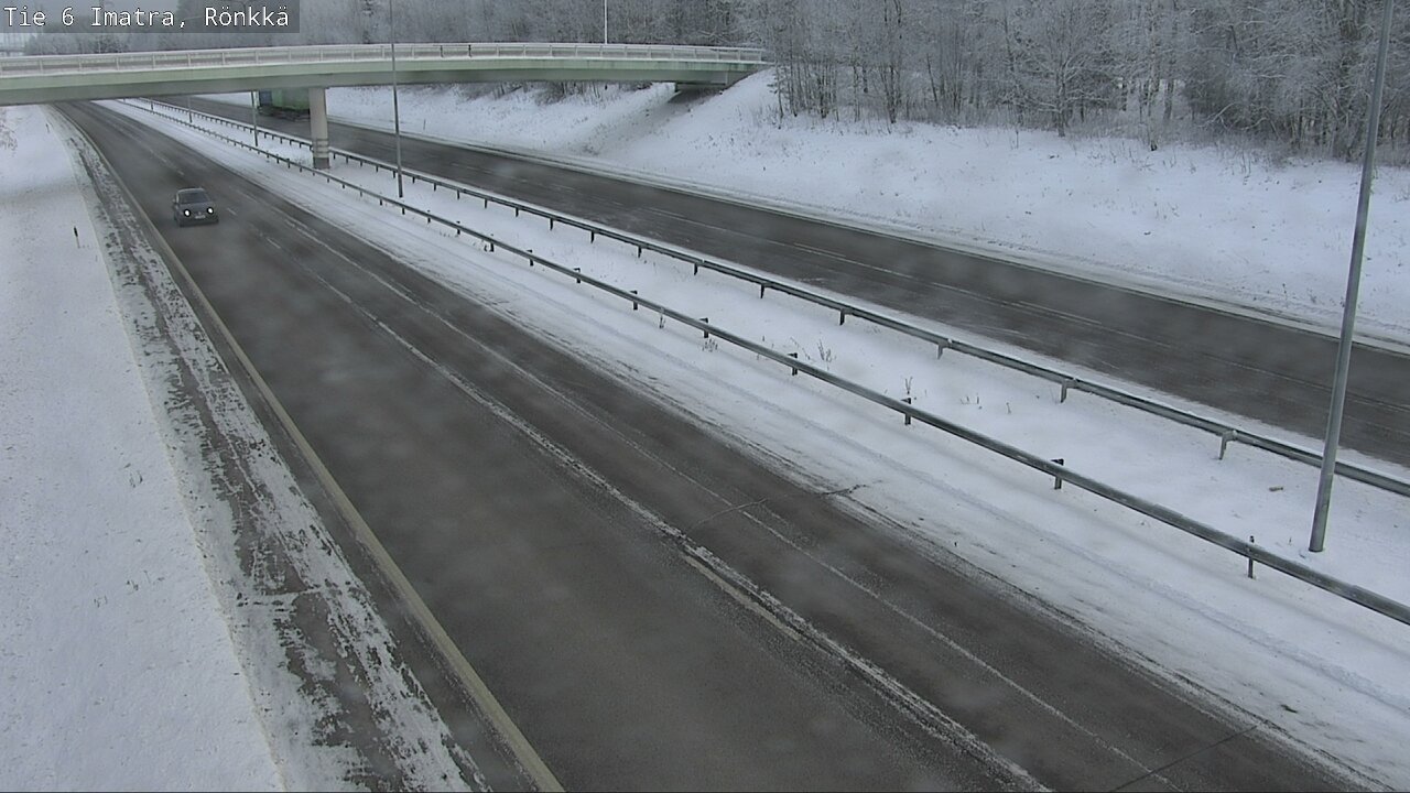 Weather Camera Image Väg 6 Imatra, Rönkkä, Imatra, Etelä-Karjala