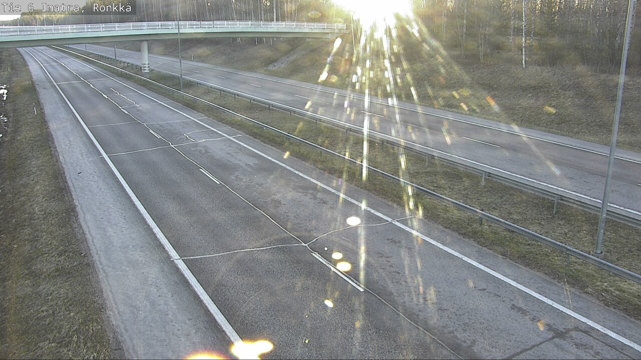 Weather Camera Image Road 6 Imatra, Rönkkä, Imatra, Etelä-Karjala