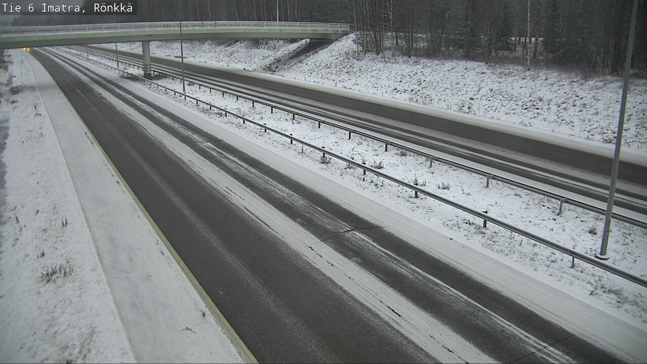 Weather Camera Image Road 6 Imatra, Rönkkä, Imatra, Etelä-Karjala