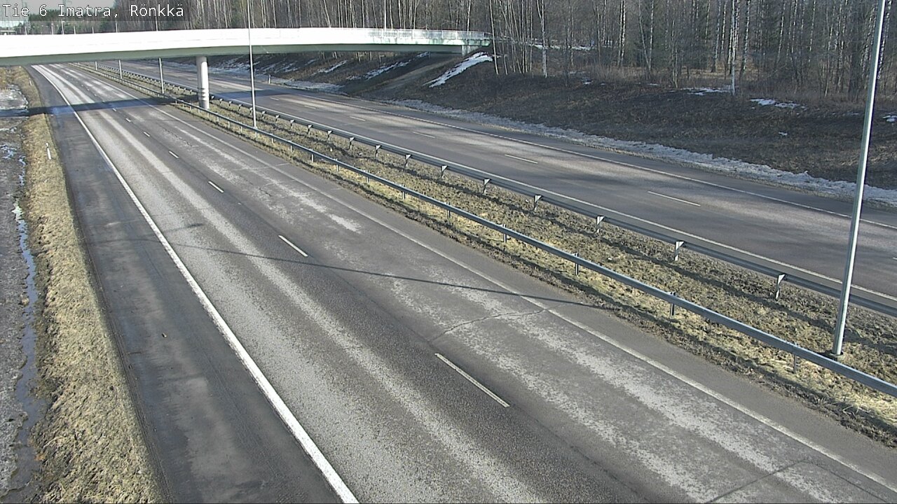 Weather Camera Image Väg 6 Imatra, Rönkkä, Imatra, Etelä-Karjala