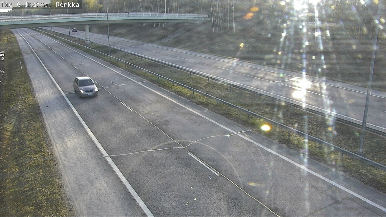 Weather Camera Image Väg 6 Imatra, Rönkkä, Imatra, Etelä-Karjala
