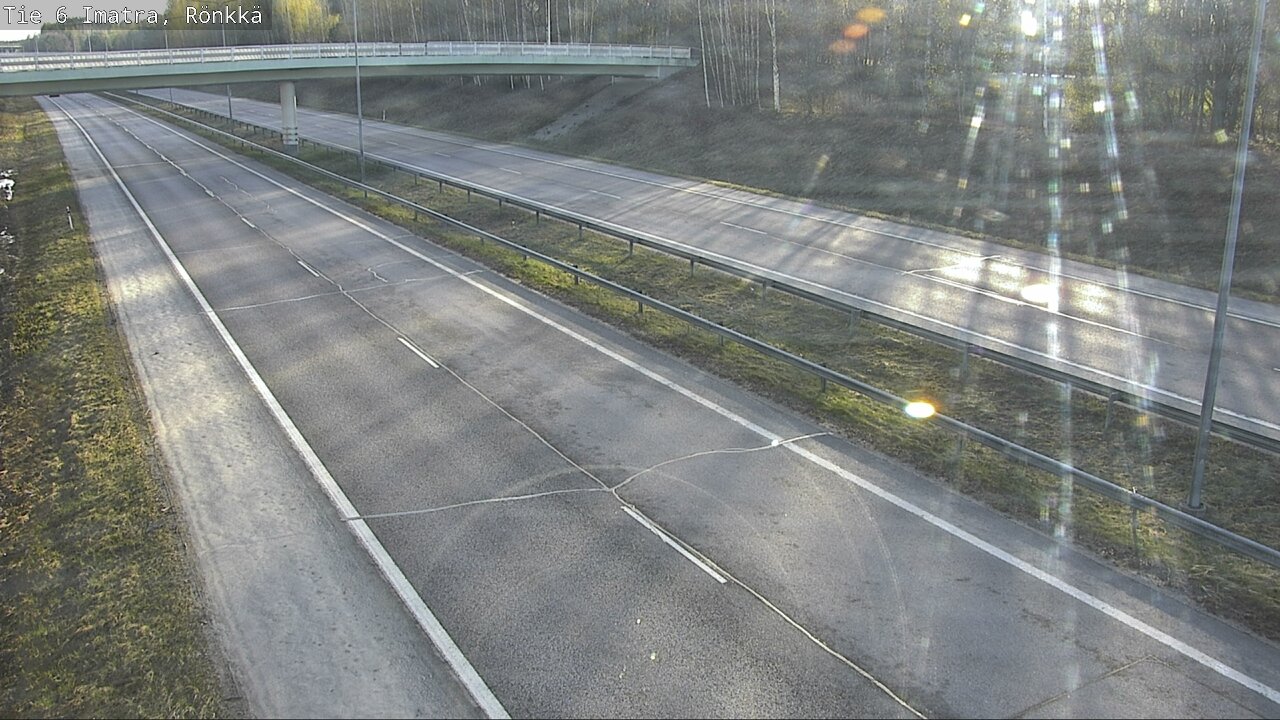 Weather Camera Image Väg 6 Imatra, Rönkkä, Imatra, Etelä-Karjala