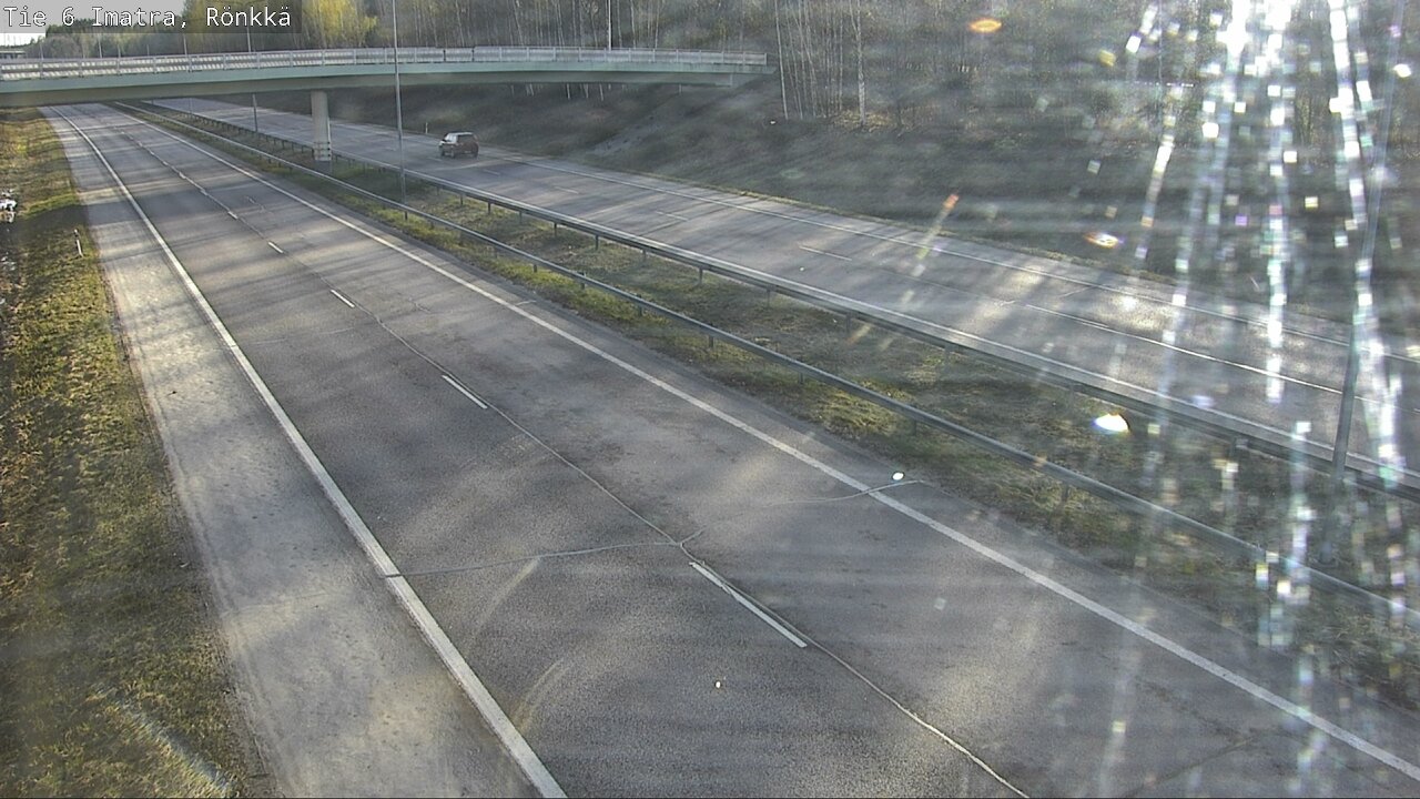 Weather Camera Image Väg 6 Imatra, Rönkkä, Imatra, Etelä-Karjala
