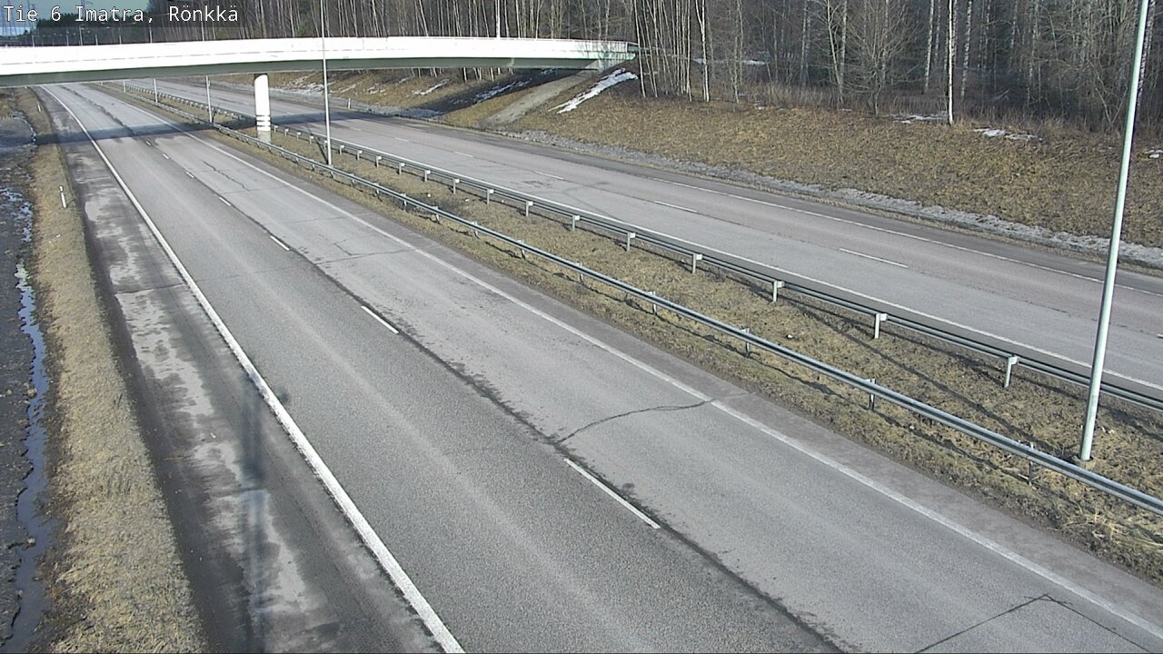 Weather Camera Image Väg 6 Imatra, Rönkkä, Imatra, Etelä-Karjala
