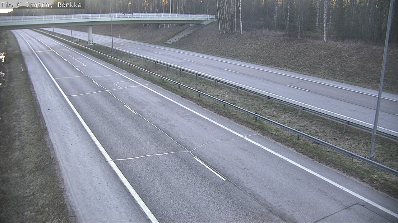 Weather Camera Image Väg 6 Imatra, Rönkkä, Imatra, Etelä-Karjala