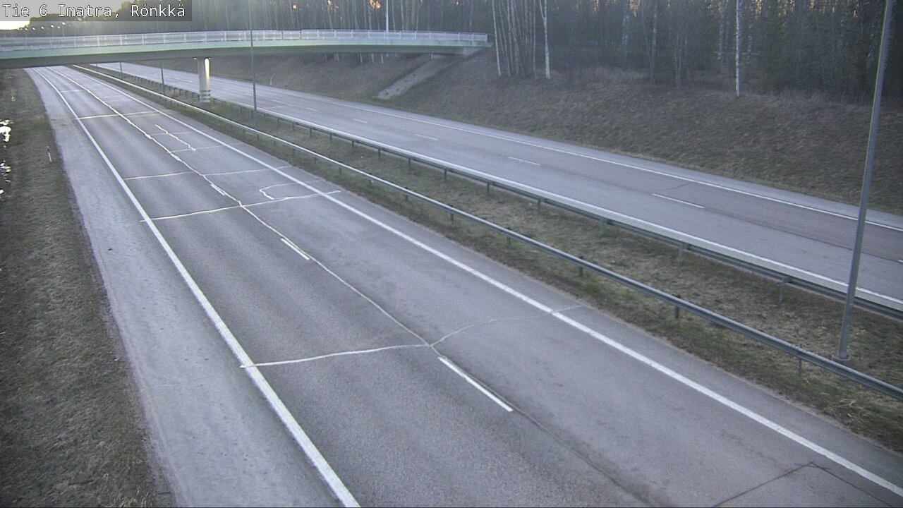 Weather Camera Image Väg 6 Imatra, Rönkkä, Imatra, Etelä-Karjala