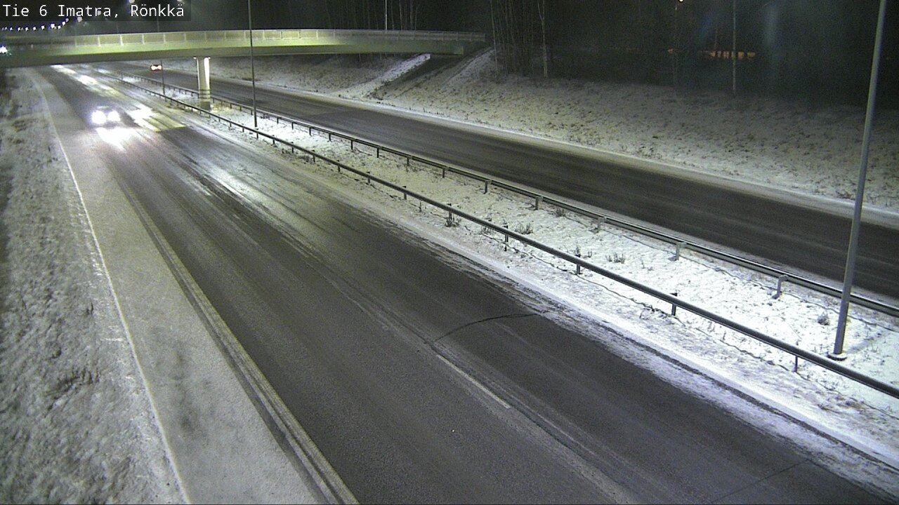Weather Camera Image Road 6 Imatra, Rönkkä, Imatra, Etelä-Karjala
