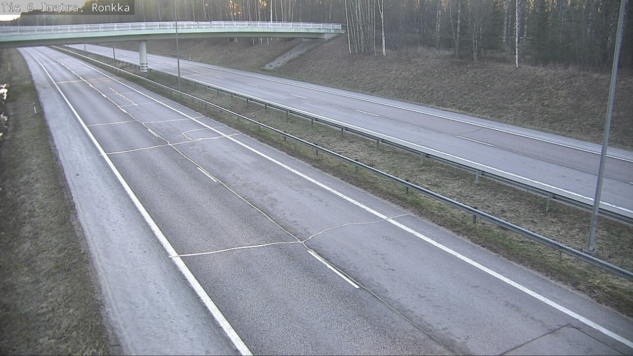 Weather Camera Image Väg 6 Imatra, Rönkkä, Imatra, Etelä-Karjala