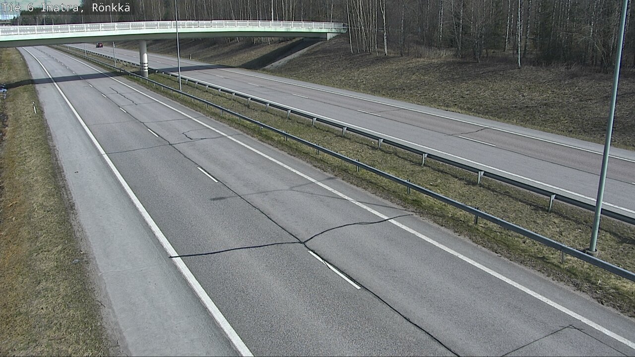 Weather Camera Image Road 6 Imatra, Rönkkä, Imatra, Etelä-Karjala