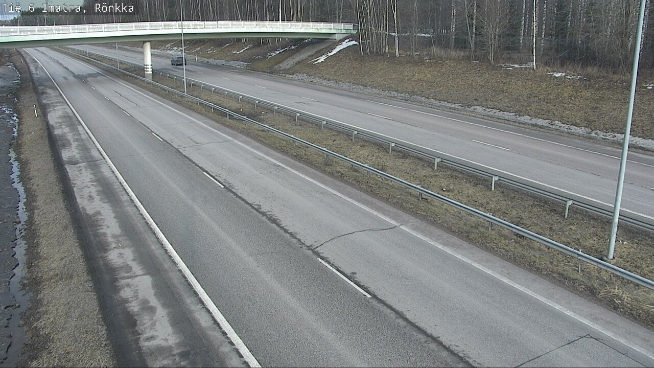 Weather Camera Image Väg 6 Imatra, Rönkkä, Imatra, Etelä-Karjala