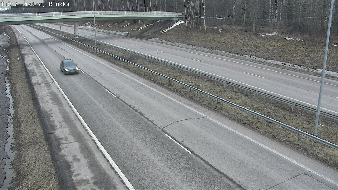 Weather Camera Image Väg 6 Imatra, Rönkkä, Imatra, Etelä-Karjala