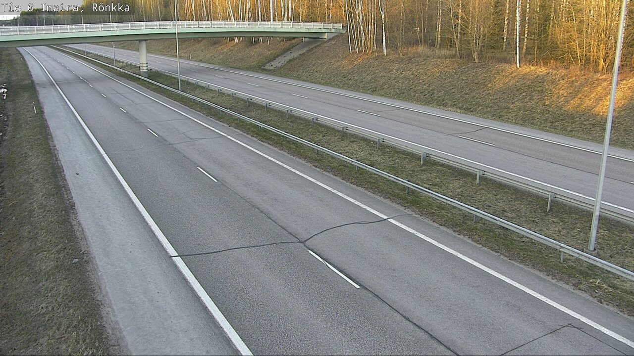 Weather Camera Image Road 6 Imatra, Rönkkä, Imatra, Etelä-Karjala