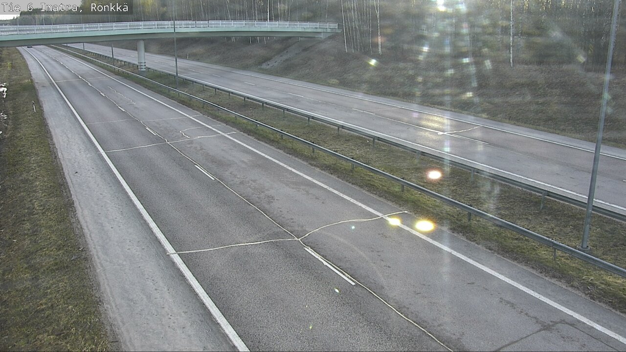 Weather Camera Image Väg 6 Imatra, Rönkkä, Imatra, Etelä-Karjala
