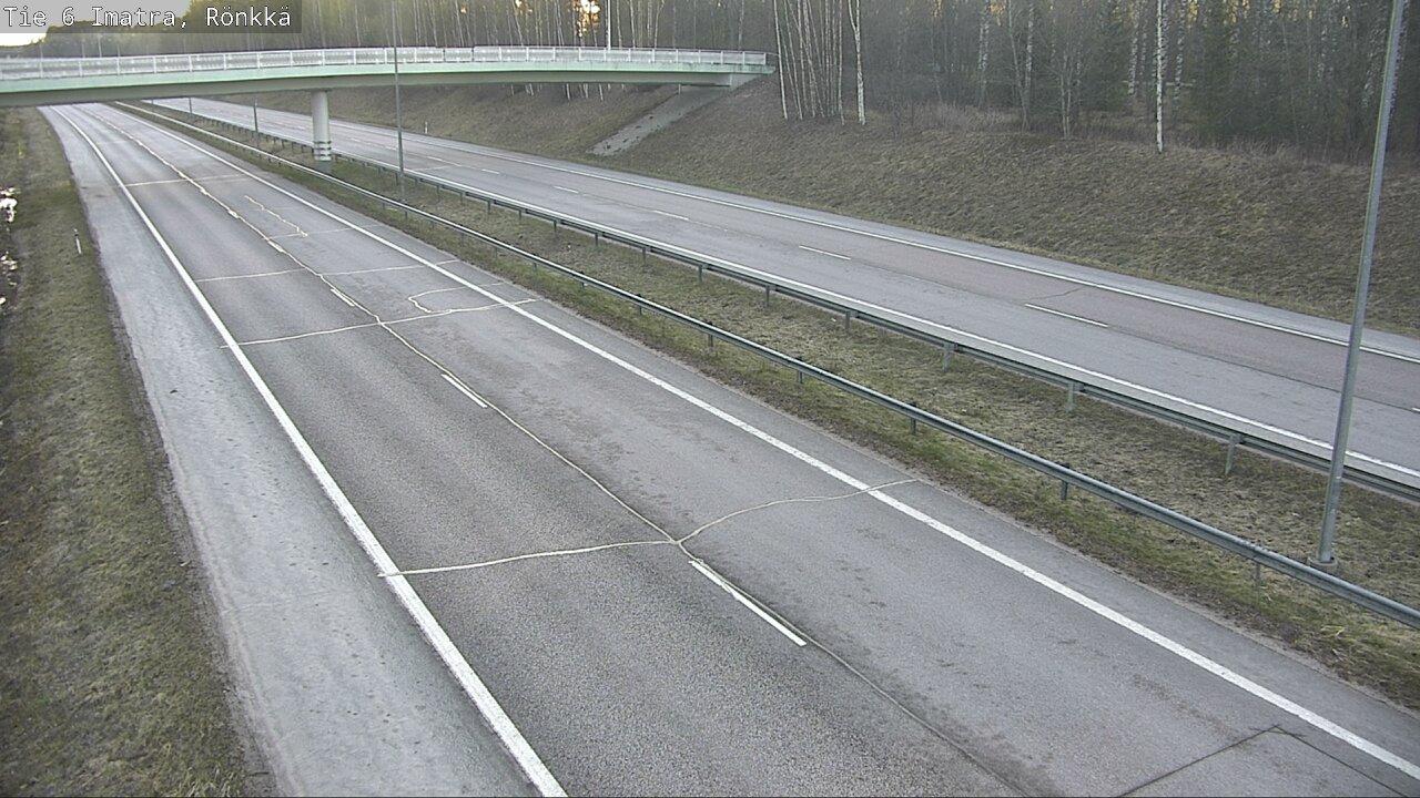 Weather Camera Image Väg 6 Imatra, Rönkkä, Imatra, Etelä-Karjala