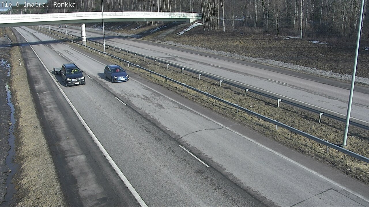 Weather Camera Image Väg 6 Imatra, Rönkkä, Imatra, Etelä-Karjala