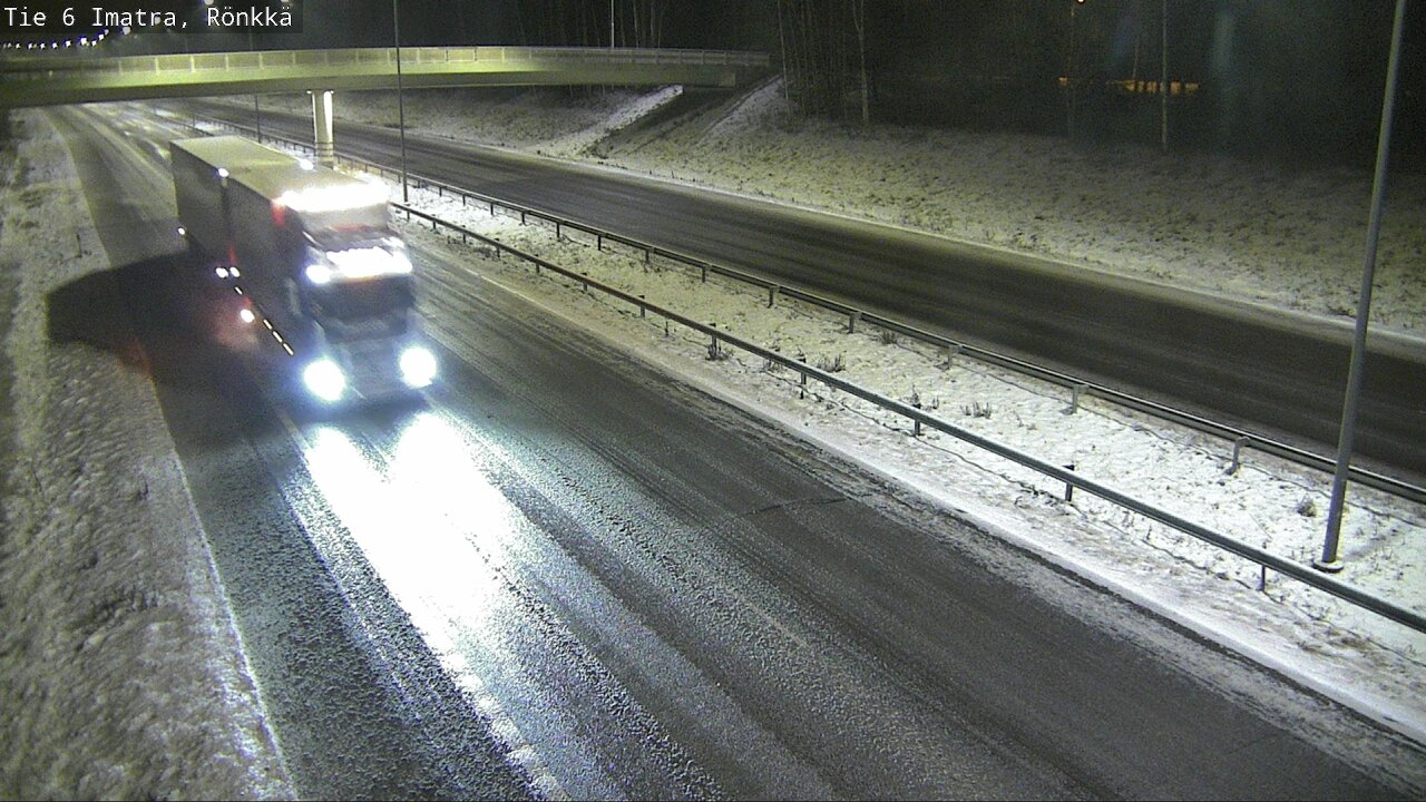 Weather Camera Image Road 6 Imatra, Rönkkä, Imatra, Etelä-Karjala