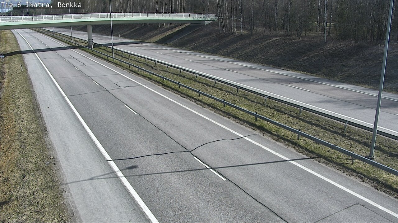 Weather Camera Image Road 6 Imatra, Rönkkä, Imatra, Etelä-Karjala