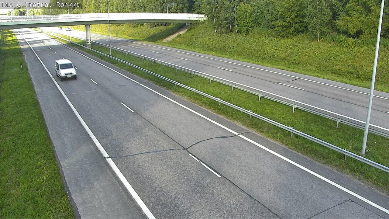 Weather Camera Image Road 6 Imatra, Rönkkä, Imatra, Etelä-Karjala