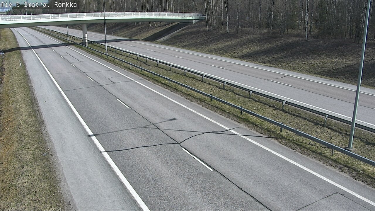 Weather Camera Image Road 6 Imatra, Rönkkä, Imatra, Etelä-Karjala