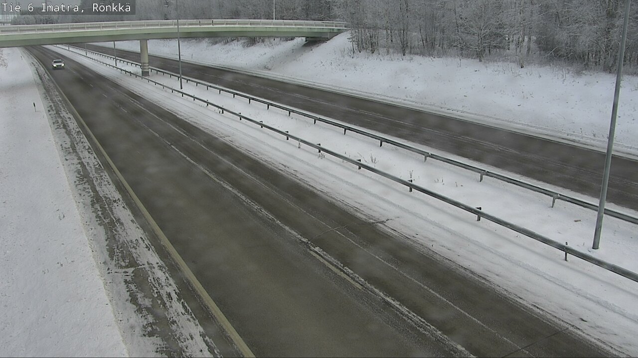 Weather Camera Image Väg 6 Imatra, Rönkkä, Imatra, Etelä-Karjala