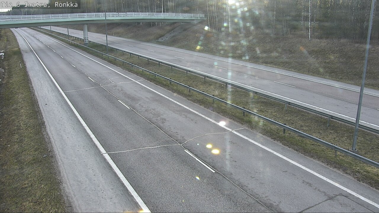 Weather Camera Image Väg 6 Imatra, Rönkkä, Imatra, Etelä-Karjala