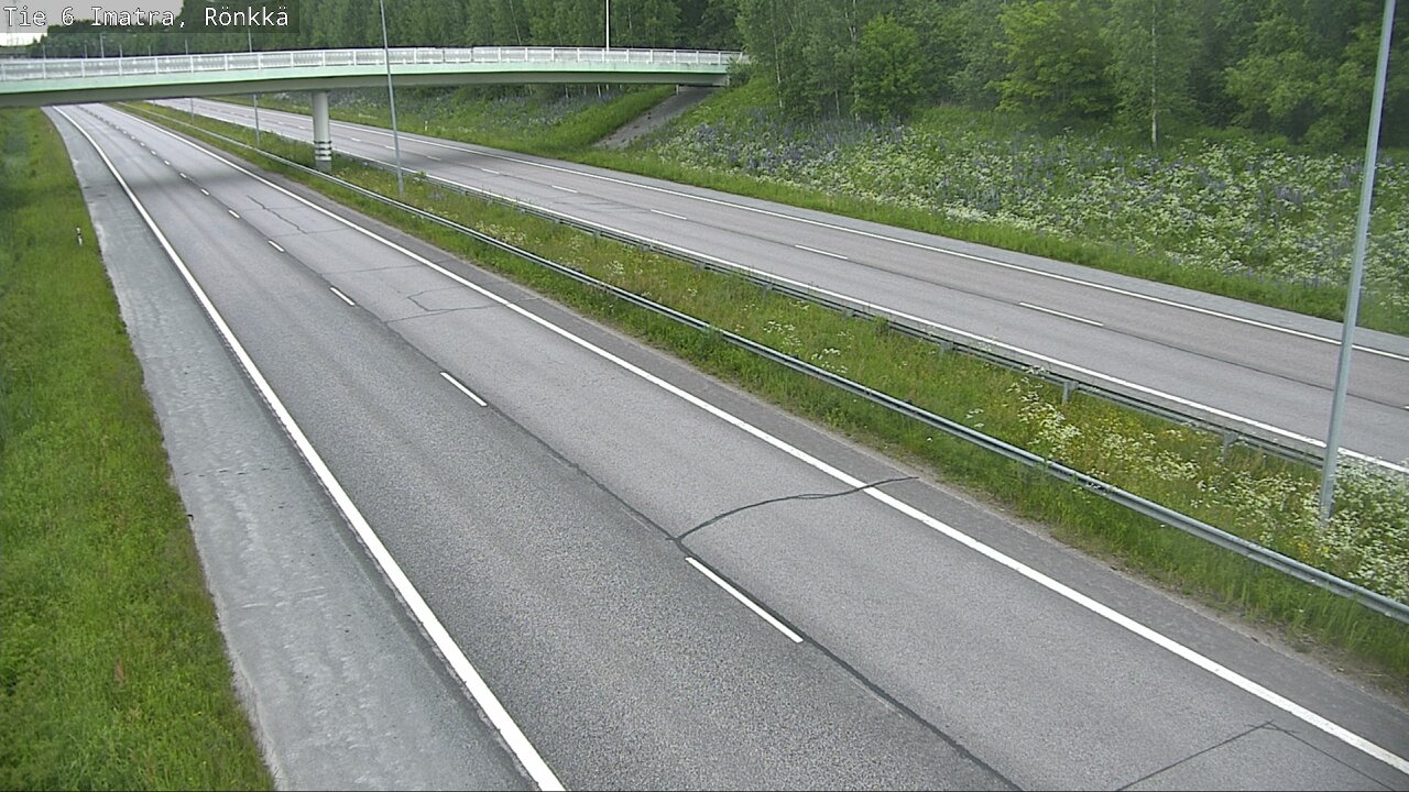 Weather Camera Image Road 6 Imatra, Rönkkä, Imatra, Etelä-Karjala