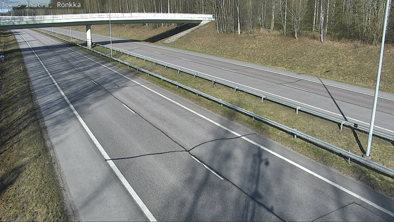 Weather Camera Image Road 6 Imatra, Rönkkä, Imatra, Etelä-Karjala
