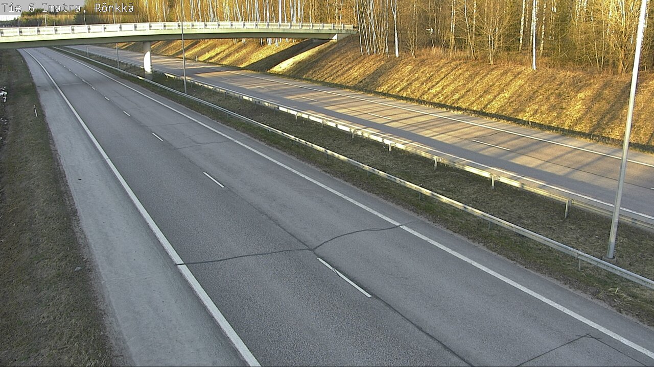 Weather Camera Image Road 6 Imatra, Rönkkä, Imatra, Etelä-Karjala