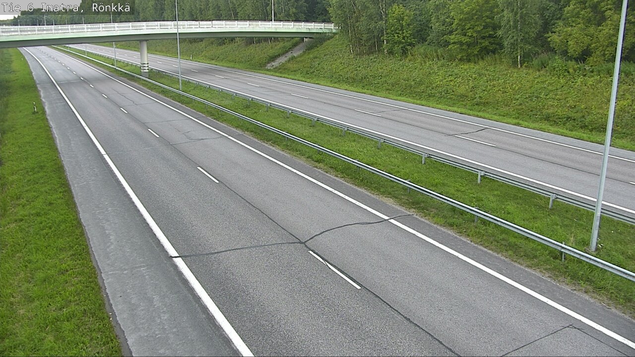 Weather Camera Image Road 6 Imatra, Rönkkä, Imatra, Etelä-Karjala