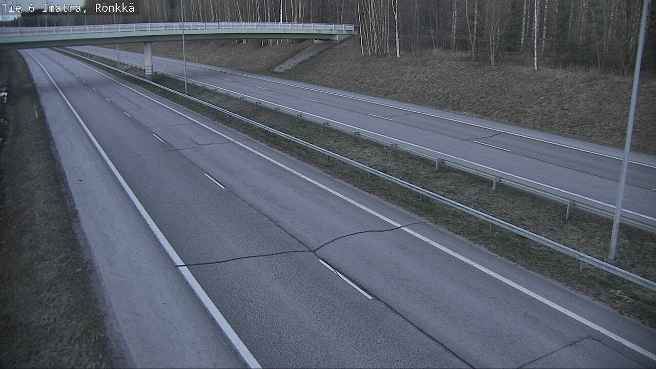 Weather Camera Image Road 6 Imatra, Rönkkä, Imatra, Etelä-Karjala
