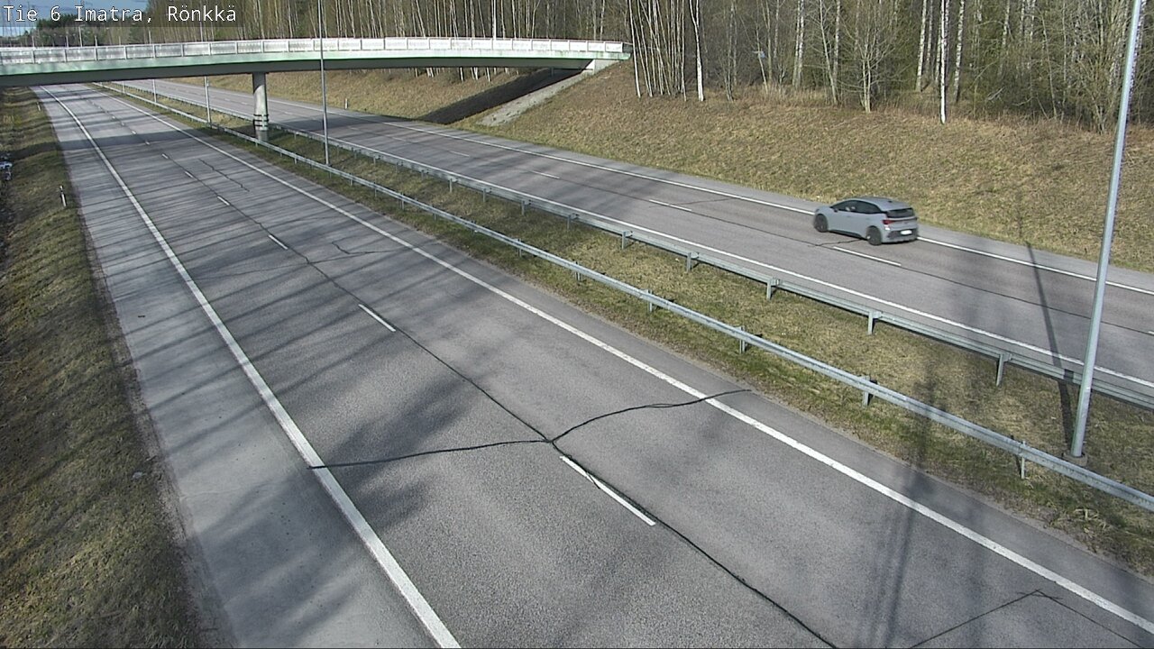 Weather Camera Image Road 6 Imatra, Rönkkä, Imatra, Etelä-Karjala
