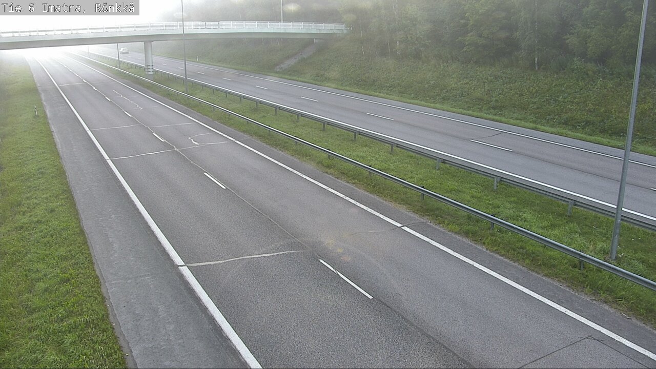 Weather Camera Image Road 6 Imatra, Rönkkä, Imatra, Etelä-Karjala