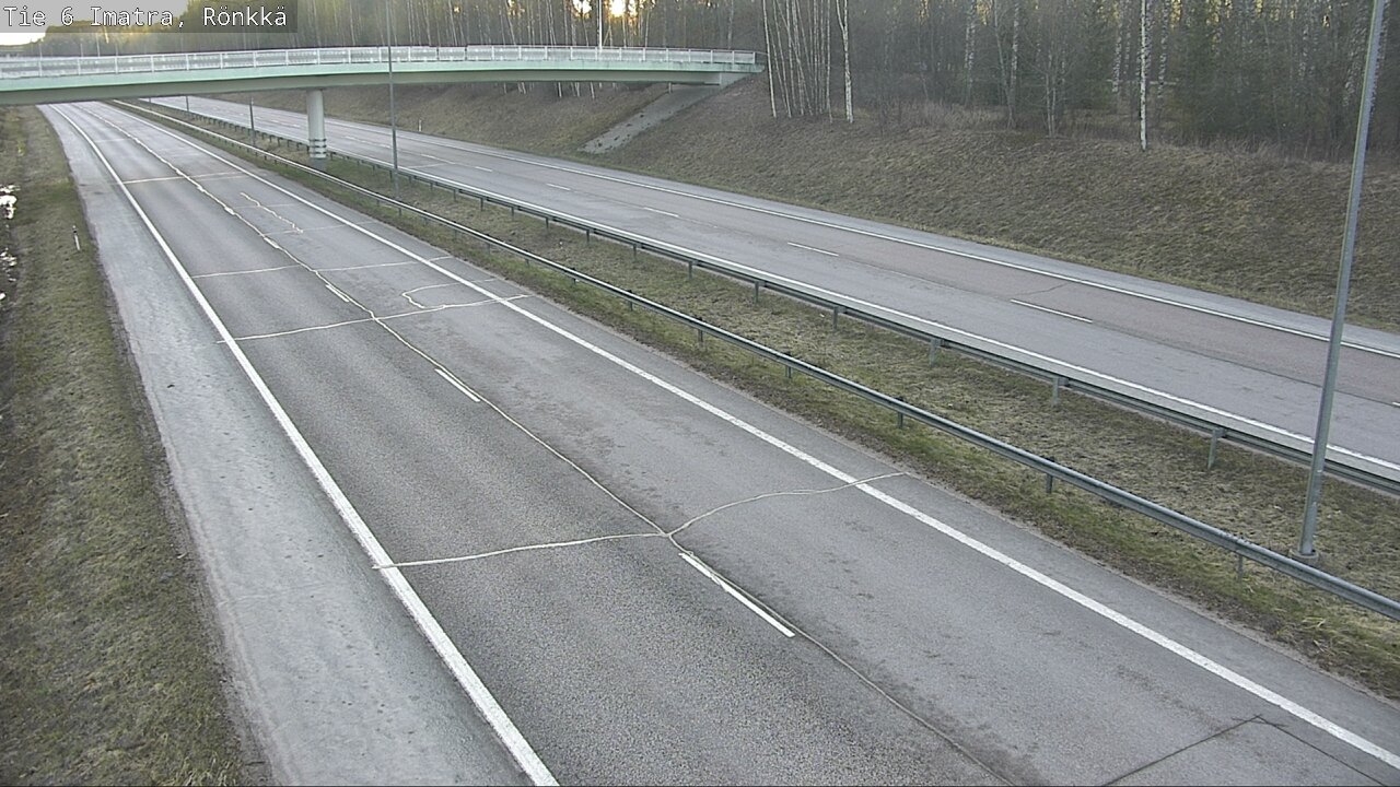 Weather Camera Image Väg 6 Imatra, Rönkkä, Imatra, Etelä-Karjala