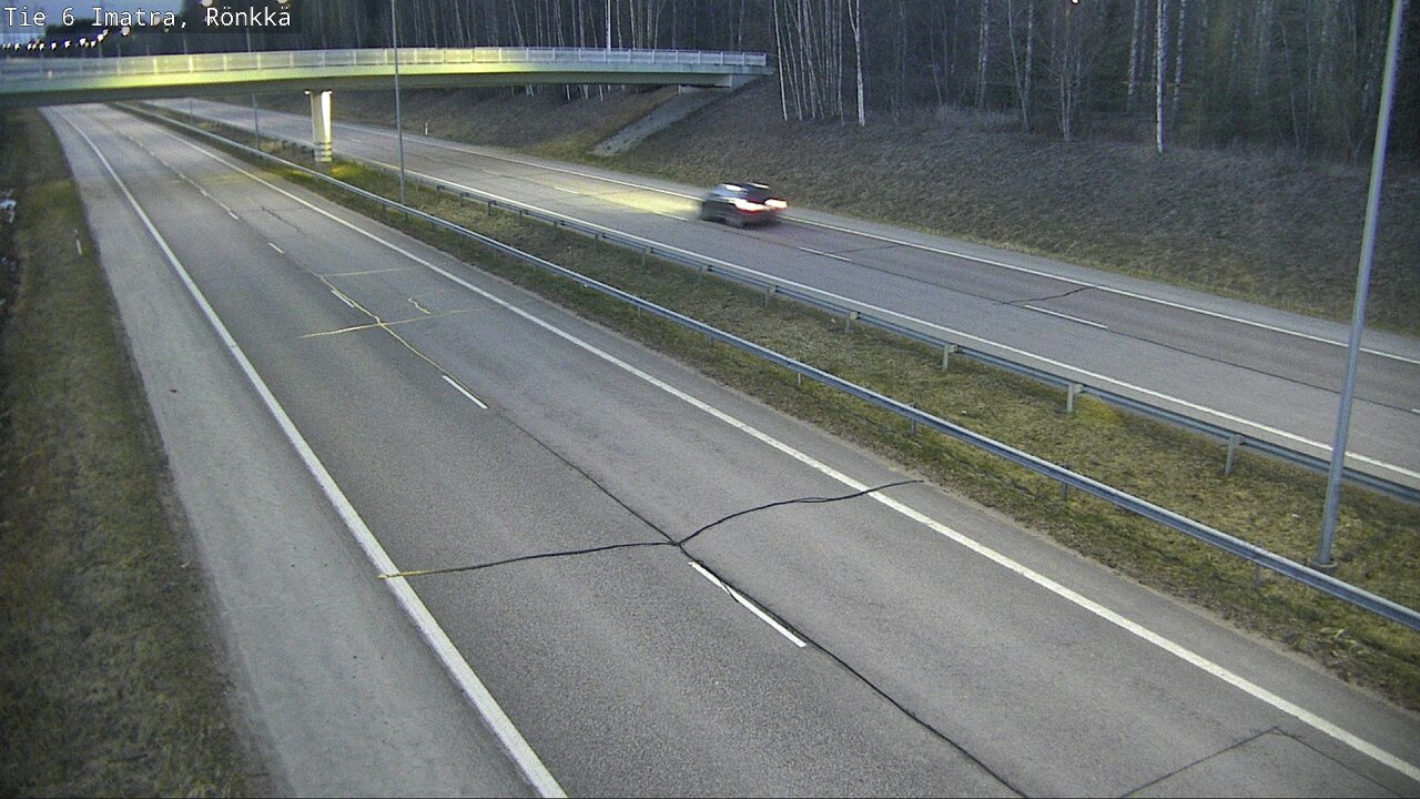 Weather Camera Image Väg 6 Imatra, Rönkkä, Imatra, Etelä-Karjala