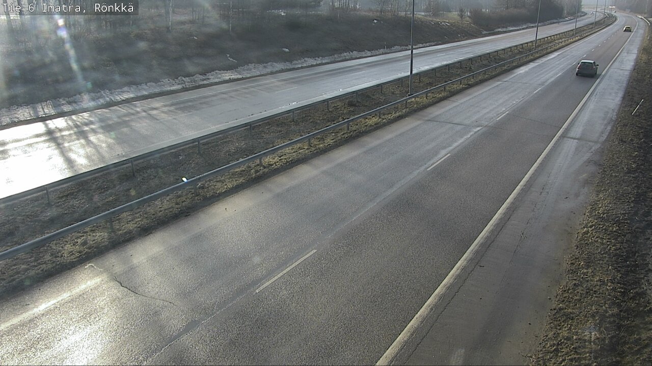 Weather Camera Image Väg 6 Imatra, Rönkkä, Imatra, Etelä-Karjala