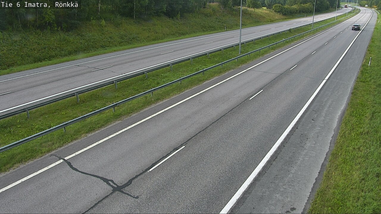 Weather Camera Image Väg 6 Imatra, Rönkkä, Imatra, Etelä-Karjala