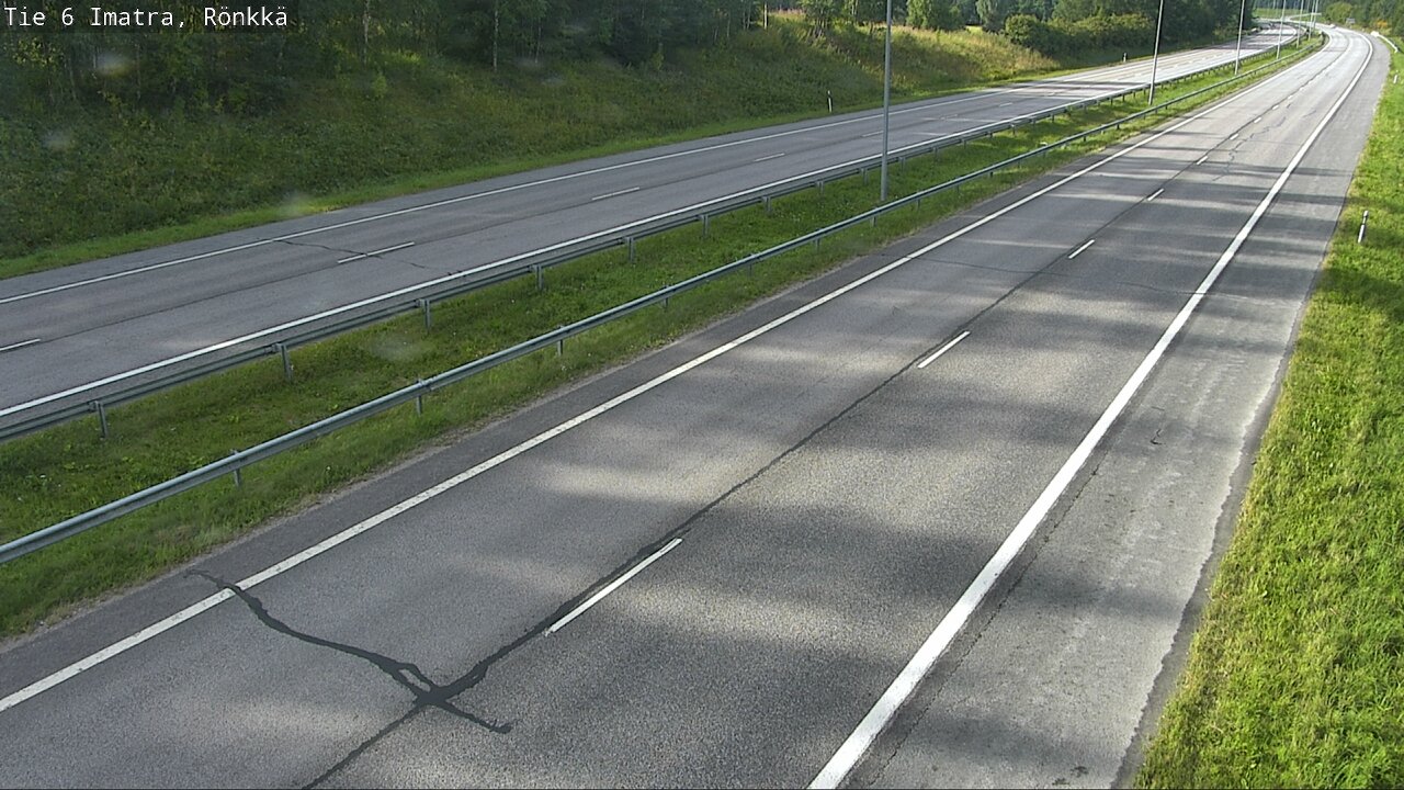 Weather Camera Image Road 6 Imatra, Rönkkä, Imatra, Etelä-Karjala