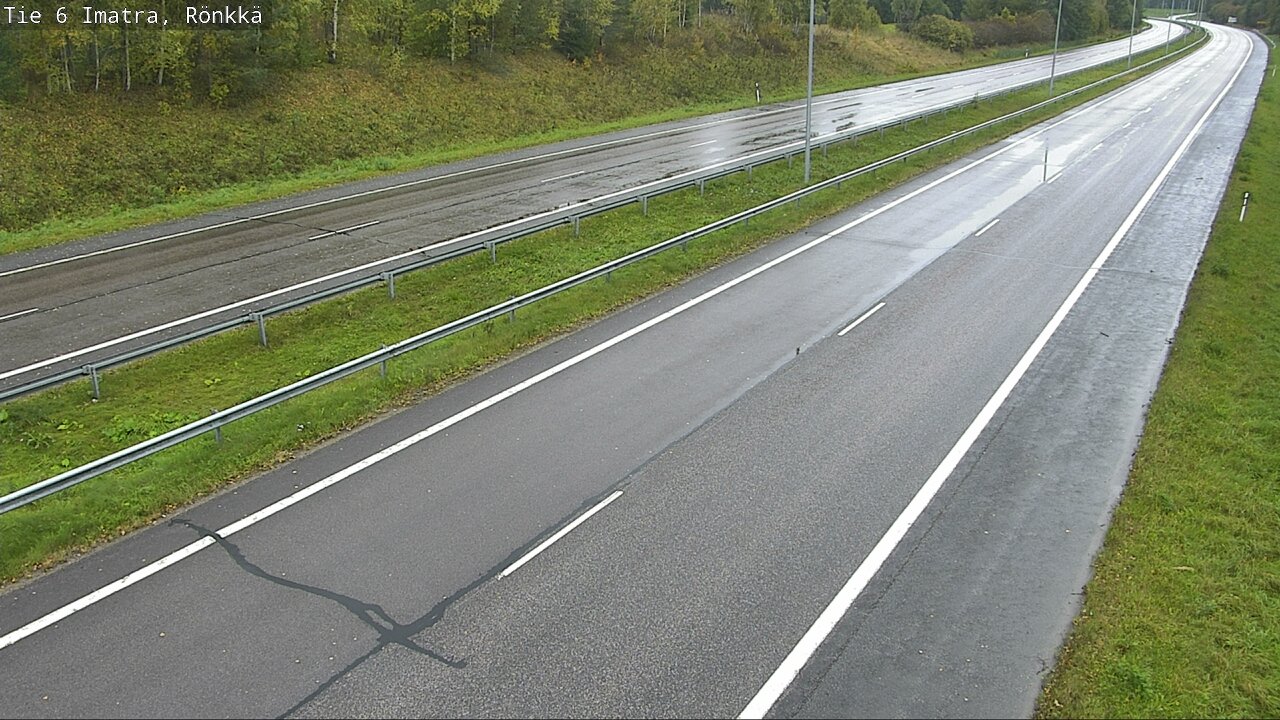 Weather Camera Image Road 6 Imatra, Rönkkä, Imatra, Etelä-Karjala