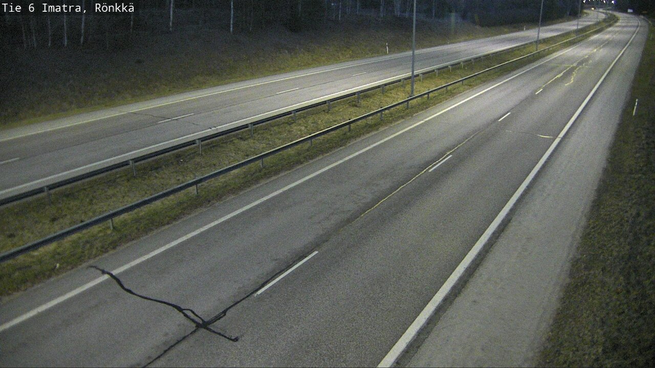 Weather Camera Image Väg 6 Imatra, Rönkkä, Imatra, Etelä-Karjala